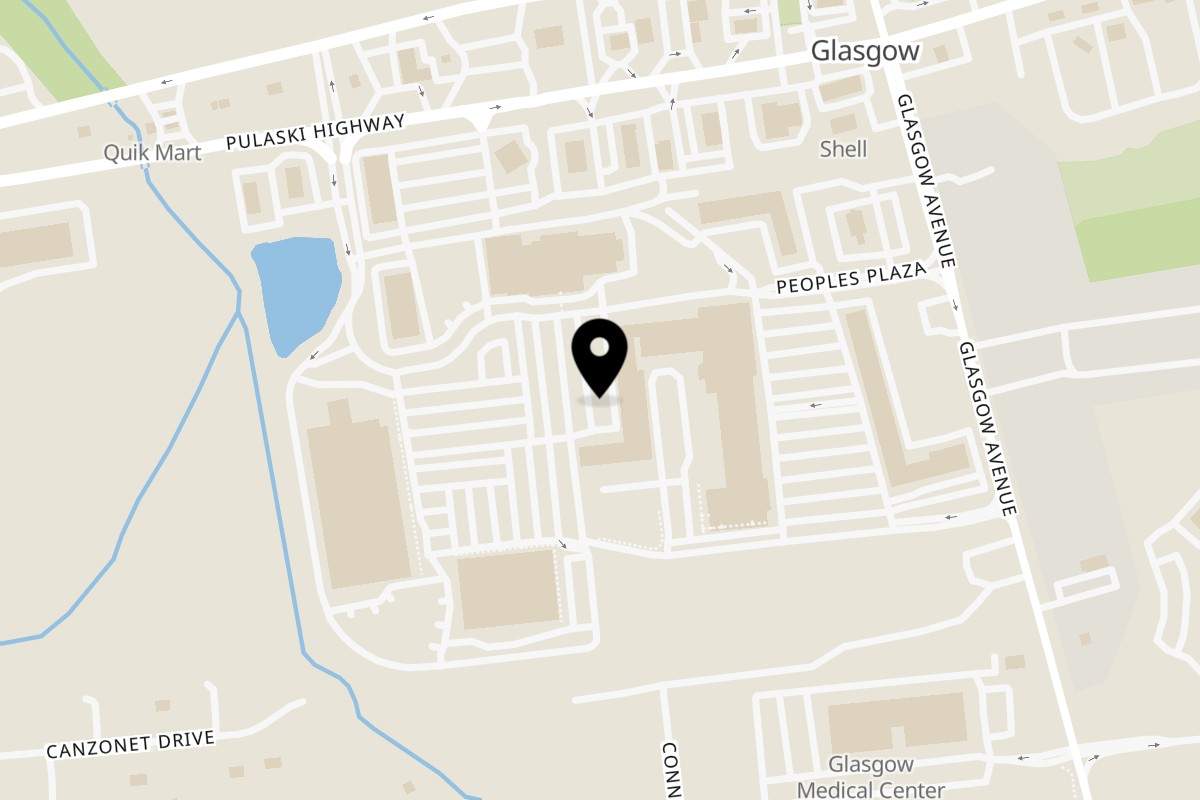 Map showing the location of Tikka Masala Delaware Indian Cuisine and Bar on 830 Peoples Plaza in Newark